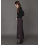 スカシアミメランジロングスカート
