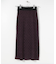 スカシアミメランジロングスカート