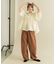 『2サイズ展開』ワンタックコクーンパンツ