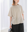 接触冷感ハーフスリーブドルマンTシャツ