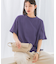 接触冷感ハーフスリーブドルマンTシャツ