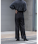 ストレートスラックスパンツ