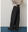 ストレートスラックスパンツ