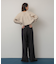 ストレートスラックスパンツ