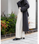 ストレートスラックスパンツ
