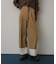 ワイドターンバックパンツ