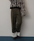 ワイドターンバックパンツ