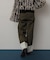 ワイドターンバックパンツ