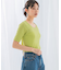 接触冷感強撚コットン2WAYカットソー