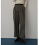 サテンパイピングジャガードパンツ
