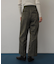 サテンパイピングジャガードパンツ