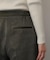 サテンパイピングジャガードパンツ