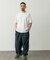 『別注』RUSSELL ATHLETIC×DOORS　USA Cotton Basic Tee