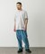 『別注』RUSSELL ATHLETIC×DOORS　USA Cotton Basic Tee