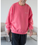 SUPER WIDE SWEAT CREW-NECK