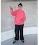 SUPER WIDE SWEAT CREW-NECK