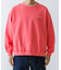 SUPER WIDE SWEAT CREW-NECK