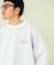 SUPER WIDE SWEAT CREW-NECK