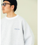 SUPER WIDE SWEAT CREW-NECK