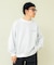 SUPER WIDE SWEAT CREW-NECK