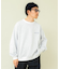 SUPER WIDE SWEAT CREW-NECK