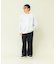 SUPER WIDE SWEAT CREW-NECK