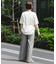 リンネル8月号掲載『UR TECH』Fby ROSSO　UVCUTバックテールフレアスリーブTシャツ