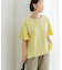 リンネル8月号掲載『UR TECH』Fby ROSSO　UVCUTバックテールフレアスリーブTシャツ