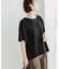 リンネル8月号掲載『UR TECH』Fby ROSSO　UVCUTバックテールフレアスリーブTシャツ