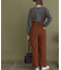 フロントボタンサスペンダー付きパンツ