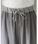 ピンストライプイージーパンツ