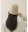 バイカラーラインハット