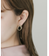 メタルラインカーブピアス