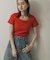 『一部WEB限定カラー』ラウンドネックリブTシャツ(半袖)