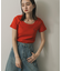 『一部WEB限定カラー』ラウンドネックリブTシャツ(半袖)