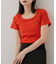 『一部WEB限定カラー』ラウンドネックリブTシャツ(半袖)