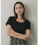『一部WEB限定カラー』ラウンドネックリブTシャツ(半袖)