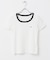 『一部WEB限定カラー』ラウンドネックリブTシャツ(半袖)