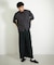 CPOサイドデザインルーズシャツ