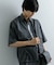 CPOサイドデザインルーズシャツ