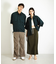 CPOサイドデザインルーズシャツ