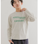 『WEB／一部店舗限定サイズ』ロゴプリントロングTシャツ(KIDS)