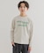 『WEB／一部店舗限定サイズ』ロゴプリントロングTシャツ(KIDS)