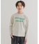 『WEB／一部店舗限定サイズ』ロゴプリントロングTシャツ(KIDS)