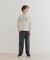 『WEB／一部店舗限定サイズ』ロゴプリントロングTシャツ(KIDS)