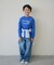 『WEB／一部店舗限定サイズ』ロゴプリントロングTシャツ(KIDS)