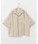 ブランケットステッチショートスリーブシャツ