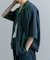 ブランケットステッチショートスリーブシャツ