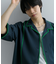 ブランケットステッチショートスリーブシャツ