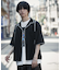 ブランケットステッチショートスリーブシャツ